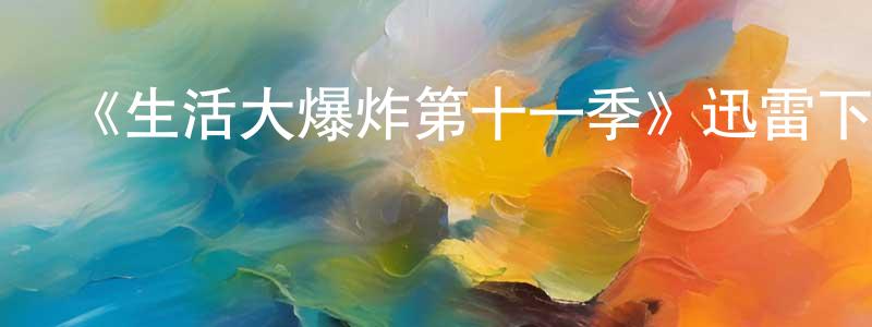 《生活大爆炸第十一季》迅雷下載/在線觀看-都市情感-美劇天堂 陳煌南的blog